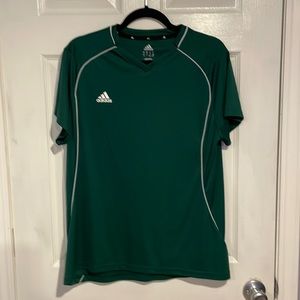 Adidas Athletic Top Short Sleeved